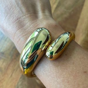 Anthropologie Gold wrap Bracelet